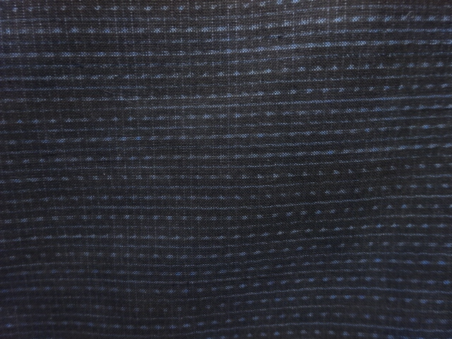 JAPANESE KIMONO / ANTIQUE MENS ENSEMBLE KIMONO / SILK / DORO OSHIMA TSUMUGI